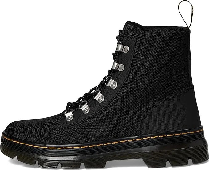 Dr. Martens Combs Poly Casual Boots Women's Boots Black : UK 8 (US Women's 10) M, Leather/Textile - Image 6
