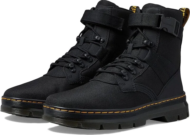 Dr. Martens Combs Tech II Shoes Black : UK 3 (US Men's 4 - Women's 5) Medium, Leather/Synthetic