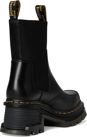 Dr. Martens Corran Chelsea Women's Boots Black Atlas : UK 3 (US Women's 5) M, Leather - Image 4