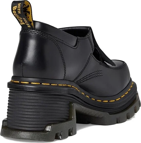 Dr. Martens Corran Mary Jane Women's Shoes Black Atlas : UK 3 (US Women's 5) M, Leather - Image 4