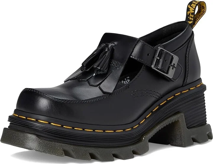 Dr. Martens Corran Mary Jane Women's Shoes Black Atlas : UK 3 (US Women's 5) M, Leather - Image 5