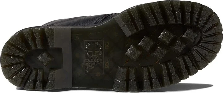 Dr. Martens Devon Flower Women's Shoes Black Milled Nappa : UK 4 (US Women's 6) M, Leather - Image 3