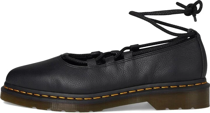 Dr. Martens Elphie Ii Women's Shoes Black : UK 6 (US Women's 8) M, Leather - Image 6