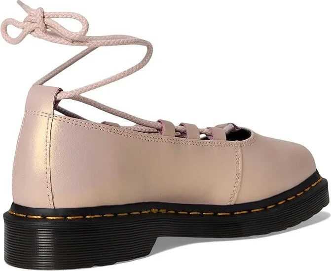 Dr. Martens Elphie Ii Women's Shoes Powder Pink Gold Shift : UK 7 (US Women's 9) M, Leather - Image 4