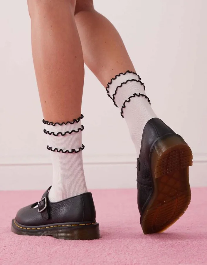 Dr Martens Elphie Mary Jane shoes in black - Image 2