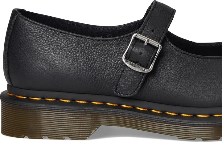 Dr. Martens Elphie Mary Jane Women's Shoes Black : UK 9 (US Women's 11) M, Leather - Image 7