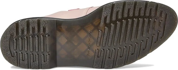 Dr. Martens Elphie Mary Jane Women's Shoes Powder Pink Gold Shift : UK 8 (US Women's 10) M, Leather - Image 3