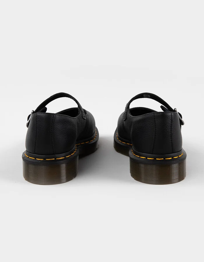 DR. MARTENS Elphie Mary Jane Womens Virginia Leather Shoes - Image 4