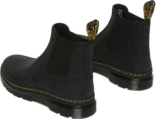 Dr. Martens Embury Shoes Black Wyoming : UK 3 (US Men's 4 - Women's 5) Medium, Leather - Image 4