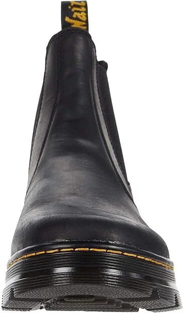 Dr. Martens Embury Shoes Black Wyoming : UK 3 (US Men's 4 - Women's 5) Medium, Leather - Image 5