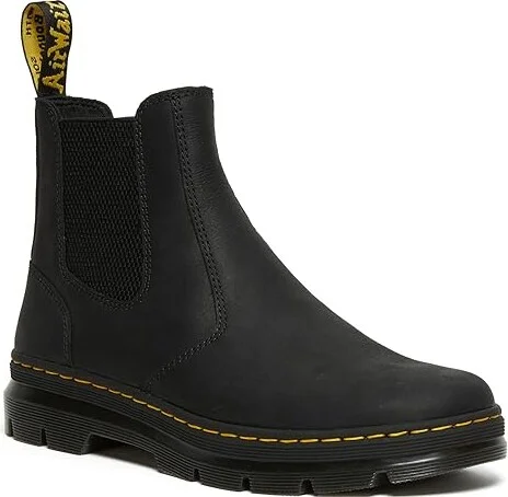 Dr. Martens Embury Shoes Black Wyoming : UK 3 (US Men's 4 - Women's 5) Medium, Leather - Image 6