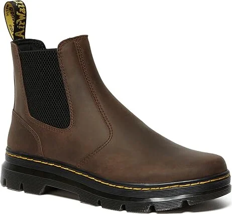 Dr. Martens Embury Shoes Dark Brown Crazy Horse : UK 3 (US Men's 4 - Women's 5) Medium, Leather - Image 6