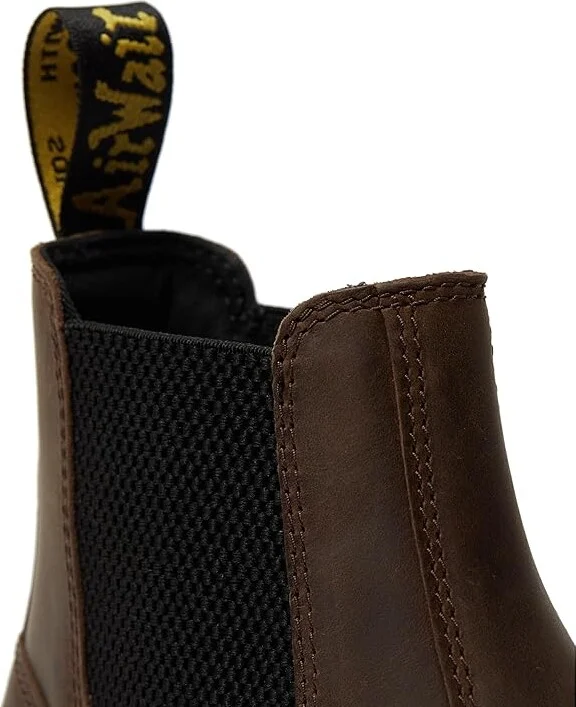 Dr. Martens Embury Shoes Dark Brown Crazy Horse : UK 3 (US Men's 4 - Women's 5) Medium, Leather - Image 7