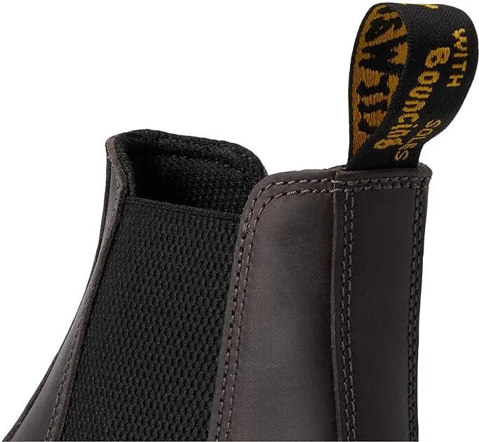 Dr. Martens Embury Shoes Gunmetal : UK 9 (US Men's 10 - US Women's 11) Medium, Leather - Image 2