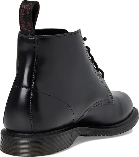 Dr. Martens Emmeline Leather Lace-Up Boots Women's Boots Black : UK 7 (US Women's 9) M - Image 4
