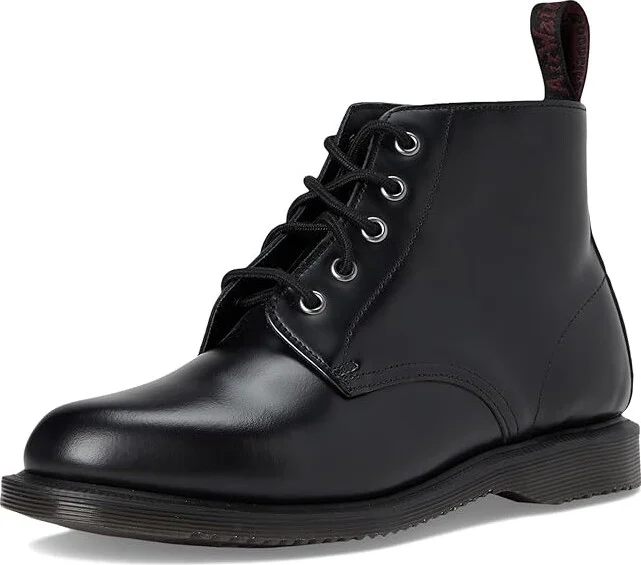 Dr. Martens Emmeline Leather Lace-Up Boots Women's Boots Black : UK 7 (US Women's 9) M - Image 5