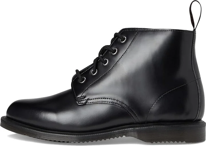 Dr. Martens Emmeline Leather Lace-Up Boots Women's Boots Black : UK 7 (US Women's 9) M - Image 6