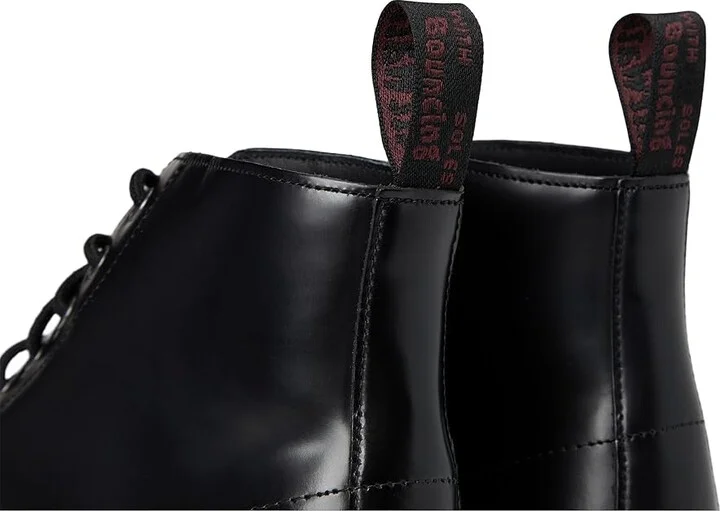 Dr. Martens Emmeline Leather Lace-Up Boots Women's Boots Black : UK 7 (US Women's 9) M - Image 7
