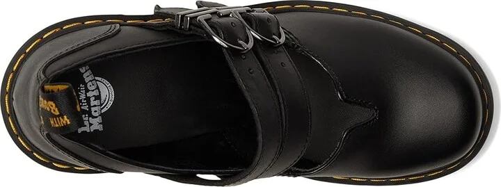 Dr. Martens Eviee Women's Shoes Black Sendal : UK 3 (US Women's 5) M, Leather - Image 2