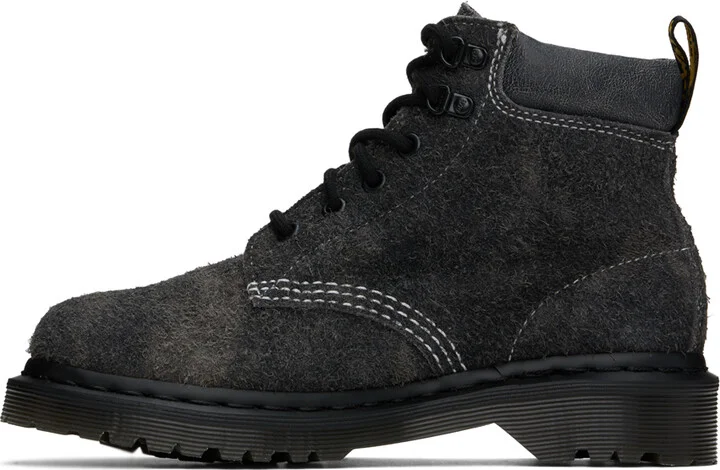 Dr. Martens Gray 939 Stonewashed Suede Boots - Image 3