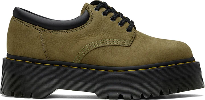 Dr. Martens Green 8053 Quad Derbys