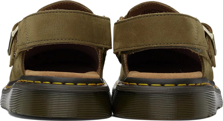 Dr. Martens Green Jorge II Slingback Mules - Image 2