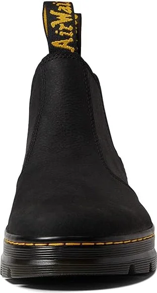 Dr. Martens Hardie II Shoes Black Pit Quarter : UK 4 (US Men's 5 - Women's 6) Medium, Leather - Image 2