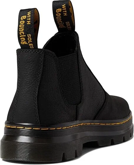 Dr. Martens Hardie II Shoes Black Pit Quarter : UK 4 (US Men's 5 - Women's 6) Medium, Leather - Image 4