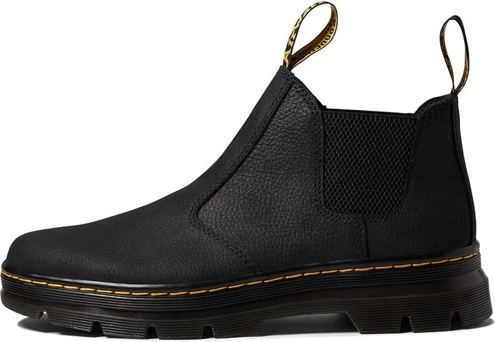 Dr. Martens Hardie II Shoes Black Pit Quarter : UK 4 (US Men's 5 - Women's 6) Medium, Leather - Image 5