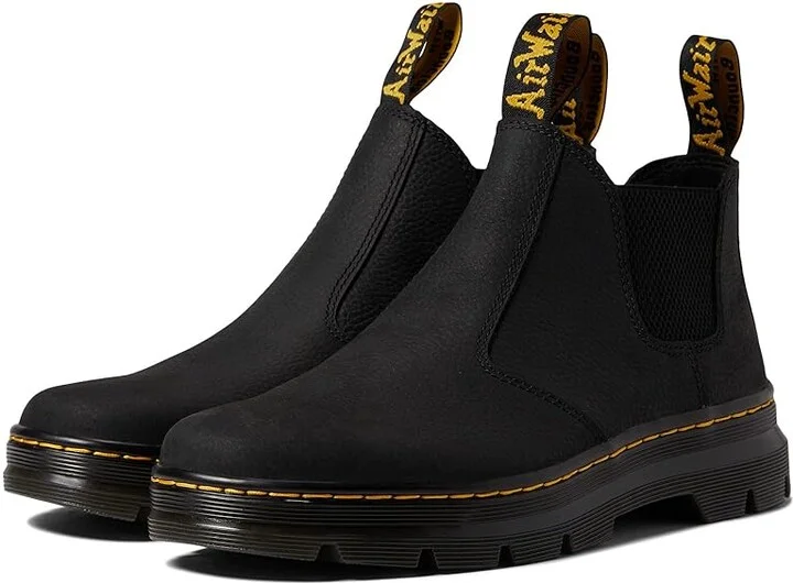 Dr. Martens Hardie II Shoes Black Pit Quarter : UK 4 (US Men's 5 - Women's 6) Medium, Leather