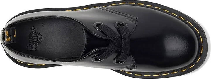 Dr. Martens Holly Quad Retro Women's Shoes Black Buttero : UK 3 (US Women's 5) M, Leather - Image 3