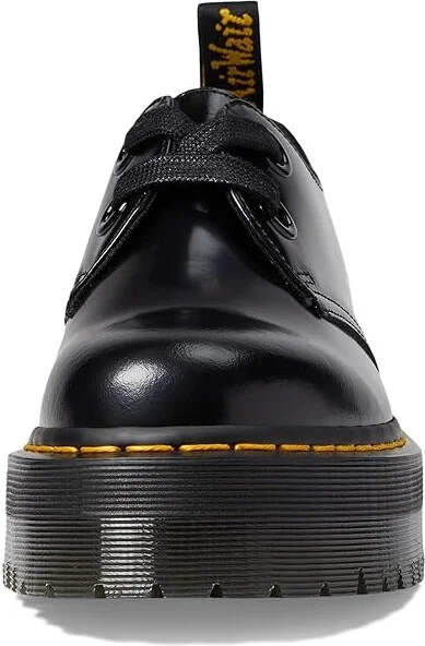 Dr. Martens Holly Quad Retro Women's Shoes Black Buttero : UK 3 (US Women's 5) M, Leather - Image 6
