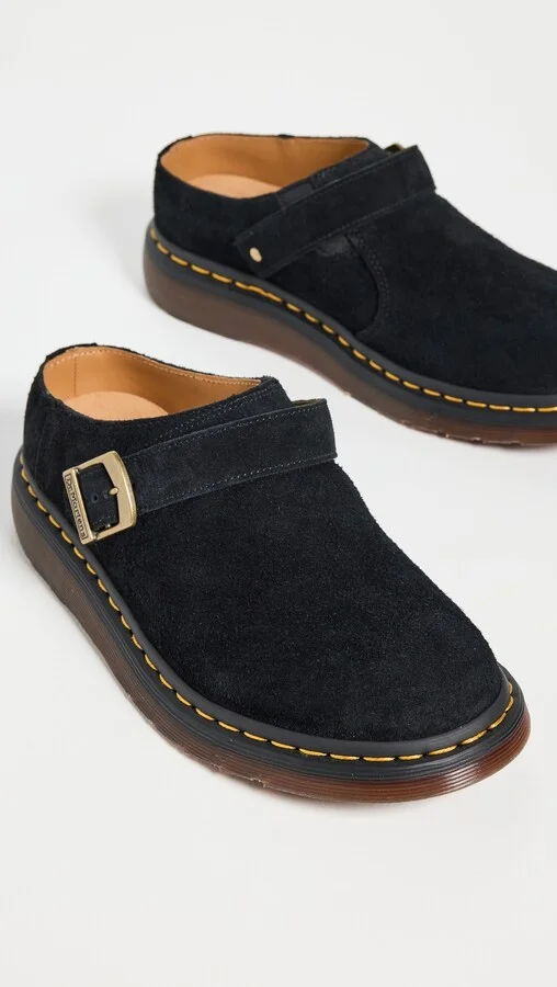 Dr. Martens Isham Suede Mules - Image 2