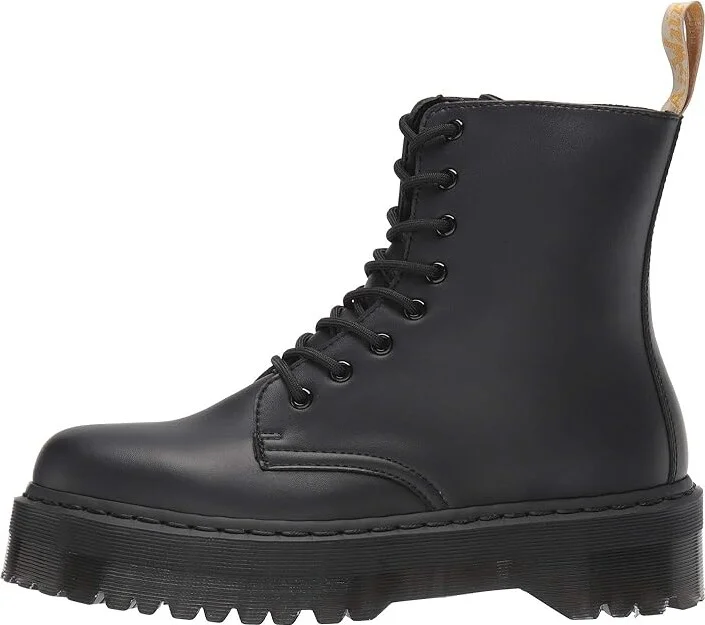 Dr. Martens Jadon II Mono Vegan Shoes Black Felix Rub : UK 3 (US Men's 4 - Women's 5) Medium, Synthetic - Image 7