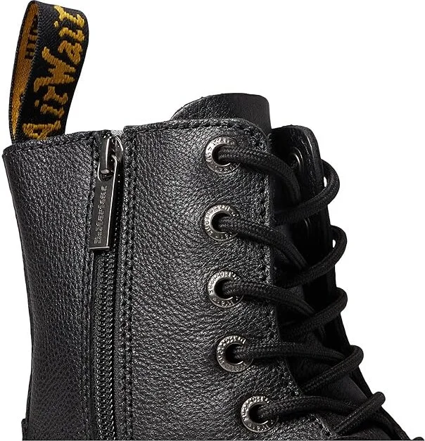 Dr. Martens Jadon III Lace-up Boots Black Pisa : UK 3 (US Men's 4 - Women's 5) Medium, Leather - Image 6