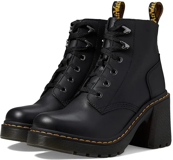 Dr. Martens Jesy Boot Women's Shoes Black Sendal : UK 3 (US Women's 5) M, Leather