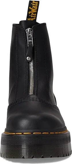 Dr. Martens Jetta Sendal Leather Boot Women's Shoes Black Sendal : UK 3 (US Women's 5) M - Image 2