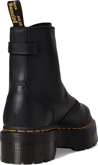 Dr. Martens Jetta Sendal Leather Boot Women's Shoes Black Sendal : UK 3 (US Women's 5) M - Image 4