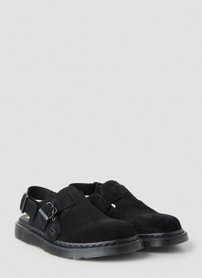 Dr. Martens Jorge Buckle Mules - Slip Ons Black Uk - 03 - Image 2
