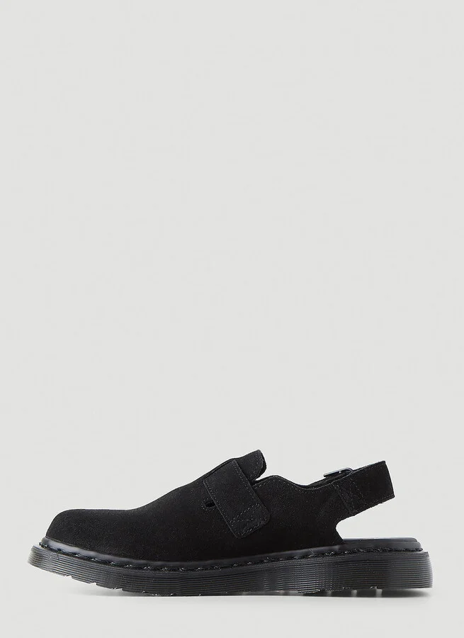 Dr. Martens Jorge Buckle Mules - Slip Ons Black Uk - 03 - Image 3