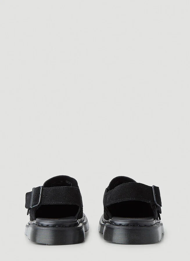 Dr. Martens Jorge Buckle Mules - Slip Ons Black Uk - 03 - Image 4