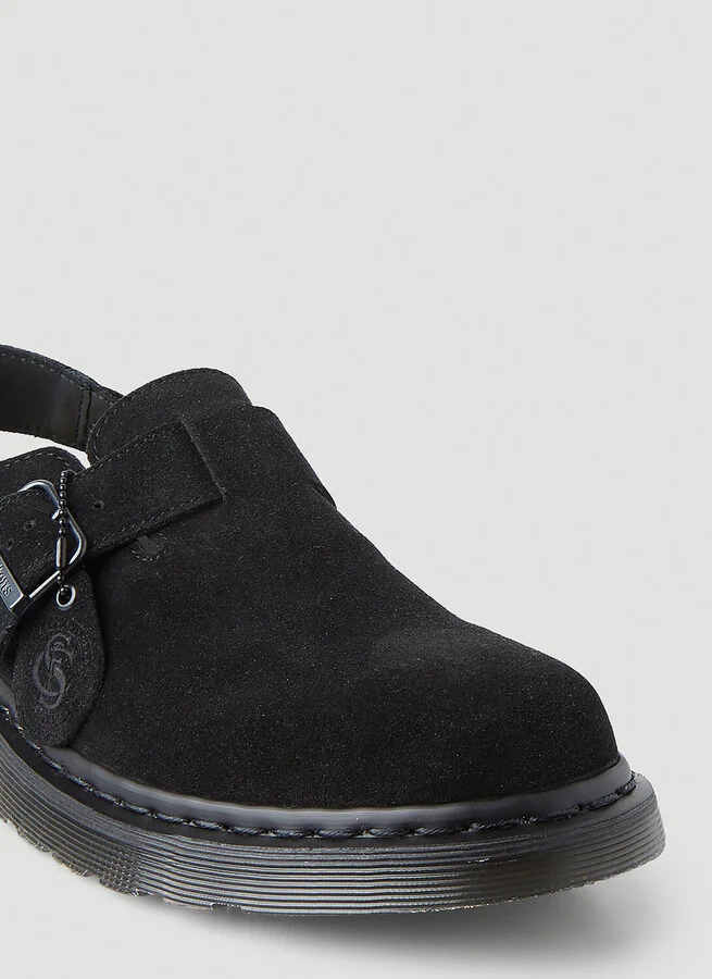 Dr. Martens Jorge Buckle Mules - Slip Ons Black Uk - 03 - Image 5
