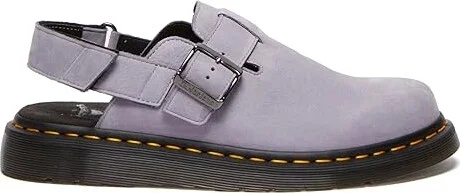 Dr. Martens Jorge II Leather Slingback Mules Lace-up Boots Lavender Frost : UK 12 (US Men's 13) Medium - Image 5