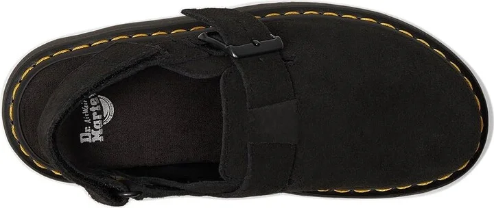 Dr. Martens Jorge II Leather Slingback Mules Shoes Black 2 : UK 3 (US Men's 4 - Women's 5) Medium - Image 2
