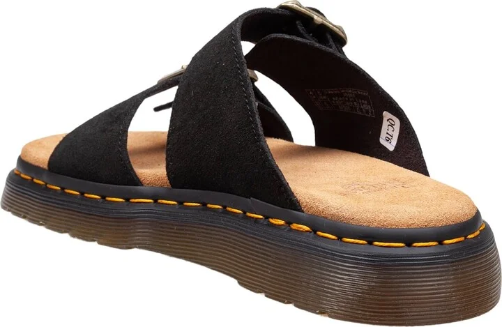 Dr.martens Josef Savannah Tan Suede Sandals Black - Image 3