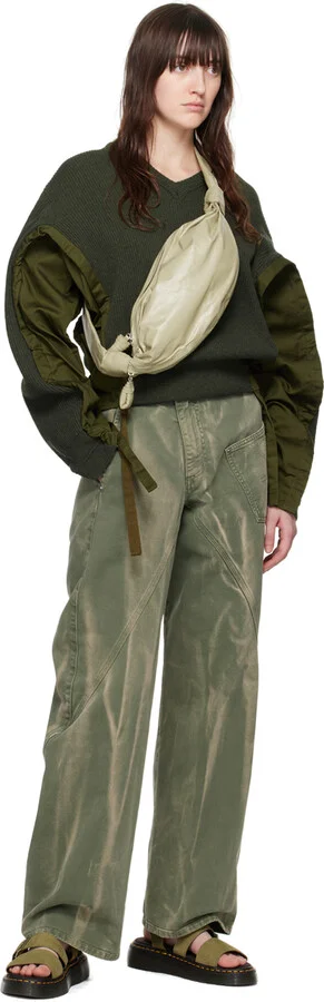 Dr. Martens Khaki Gryphon Quad Sandals - Image 5