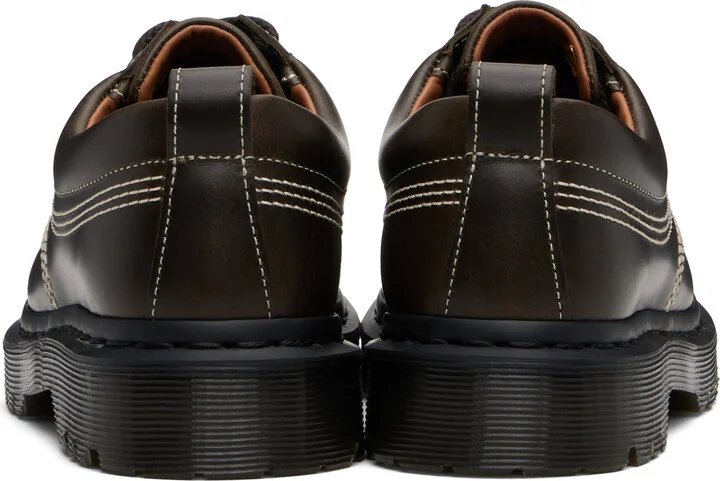 Dr. Martens Khaki Lowell Derbys - Image 2