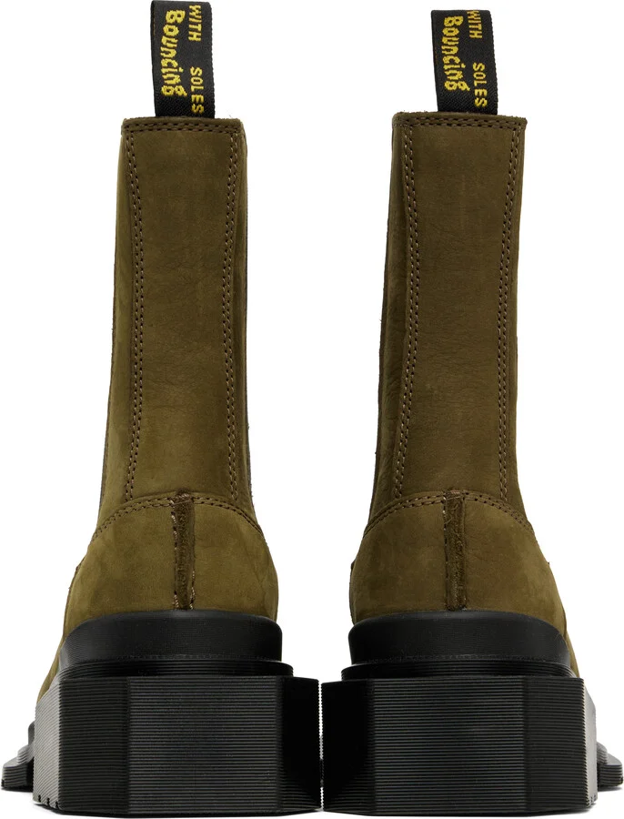 Dr. Martens Khaki Maybole Buttersoft Leather Chelsea Boots - Image 2