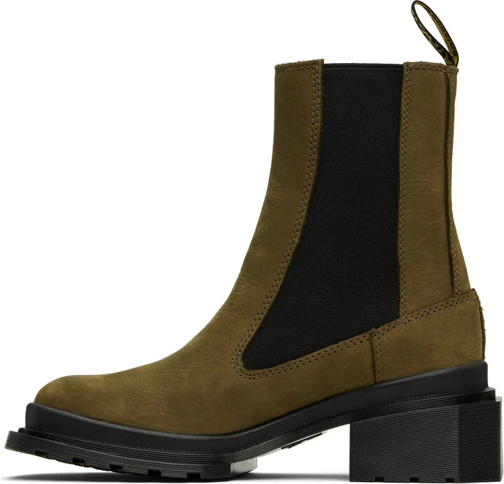 Dr. Martens Khaki Maybole Buttersoft Leather Chelsea Boots - Image 3
