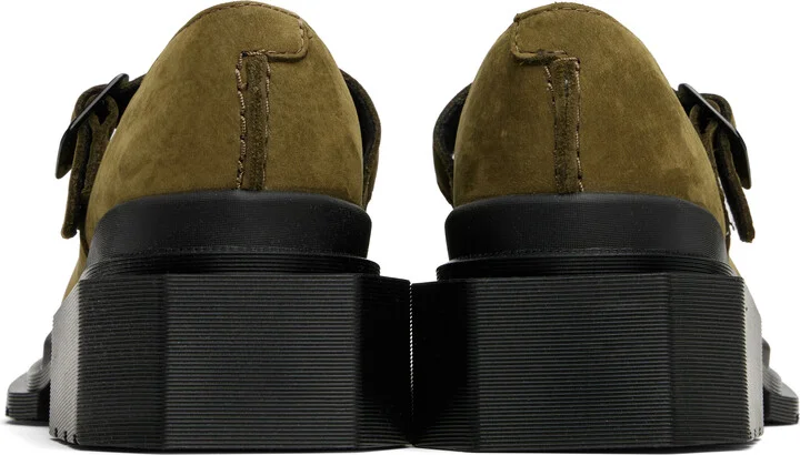 Dr. Martens Khaki Maybole Mary Jane Loafers - Image 2
